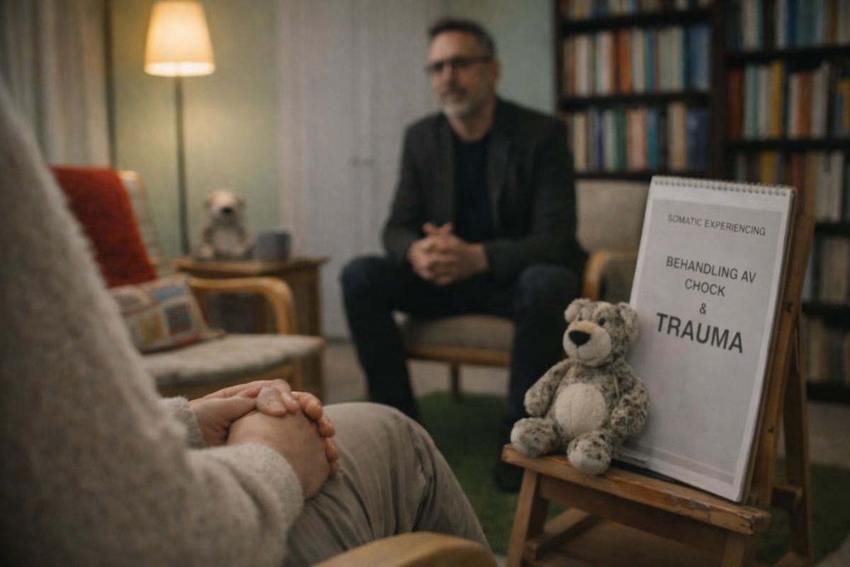 traumaterapi i Stockholm kroppsnära terapi trygg och lugn miljö